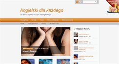 Desktop Screenshot of angielski.cioswnos.pl