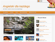 Tablet Screenshot of angielski.cioswnos.pl
